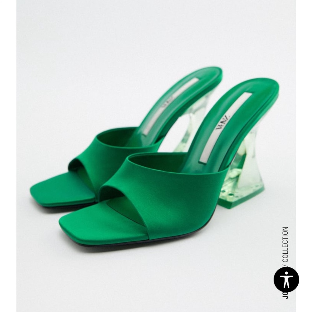 Emerald Green Zara Heel